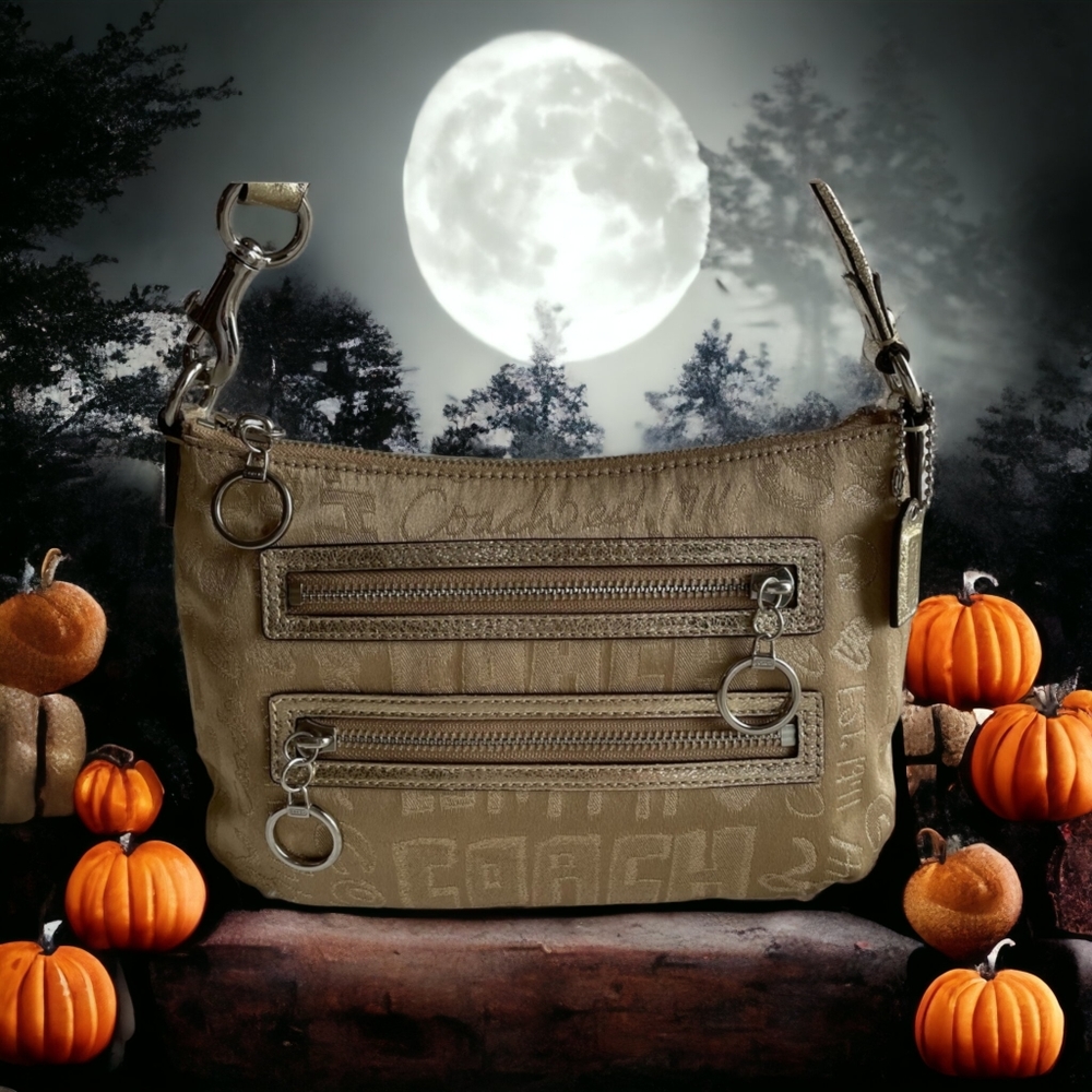 🎃 Coach Poppy Handbag - Picture 3 of 4